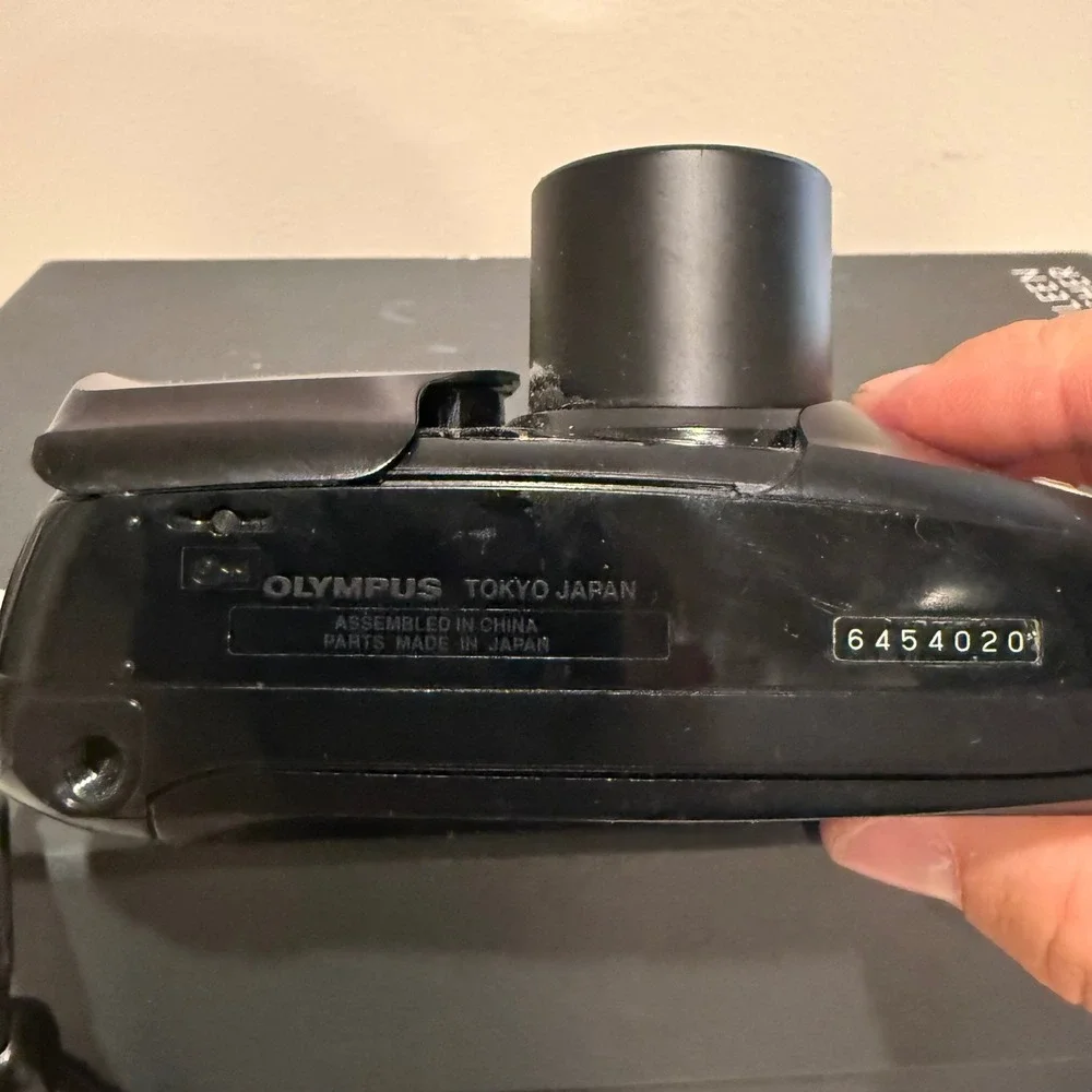 Olympus‎ Infinity Stylus Zoom Camera Unisex OS Black Good 35mm Film Weatherproof